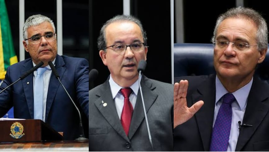 Em CPI contra Bolsonaro, senadores fazem união contra Renan Calheiros e acionam o STF