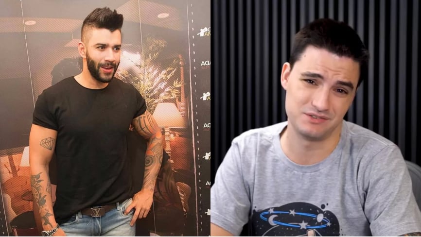 Felipe Neto critica sertanejos por não condenarem Bolsonaro, e Gusttavo Lima rebate: “Quem é esse cara?”