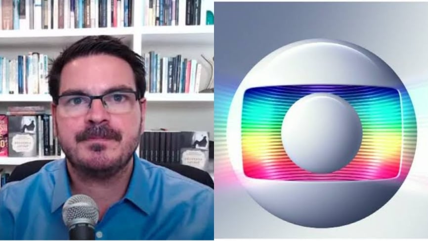 Comentarista Rodrigo Constantino compartilha notícia e afirma: “Globo não é farmácia, mas como tem manipulação!”