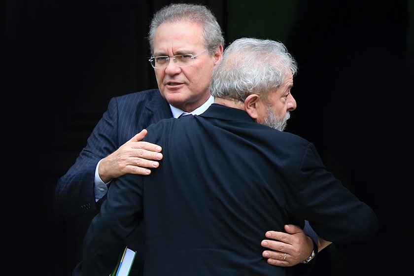 Renan Calheiros recusa convite para se reunir com Lula