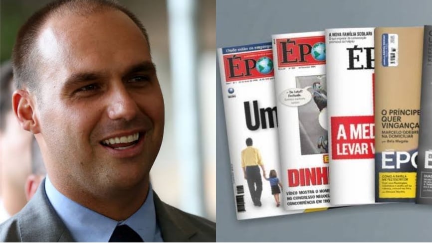 Globo decide encerrar revista Época, e Eduardo Bolsonaro celebra: “Fracasso da #GloboLixo”