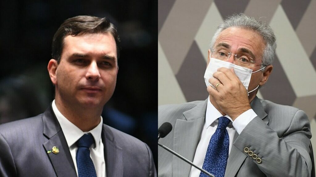 Flávio Bolsonaro: ‘Renan tem um bunker em casa com foto minha’