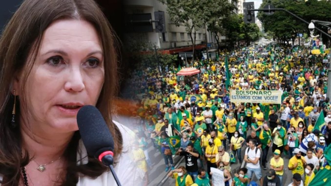 Autora da PEC do voto impresso auditável, Bia Kicis convoca para mega manifestação em apoio a medida; Veja o vídeo