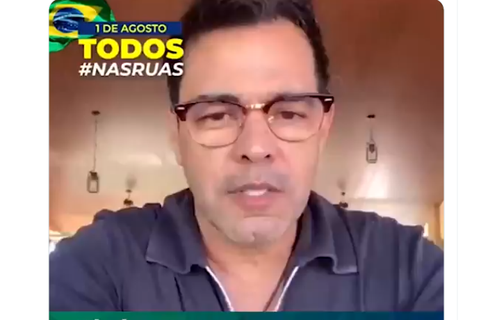 Em vídeo, Zezé defende o voto auditável e convoca para atos