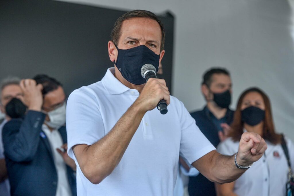 João Doria provoca: “São Paulo não é terra da cloroquina”