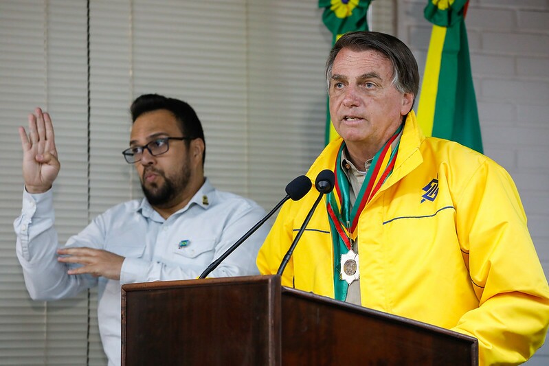 Jair Bolsonaro: “Senti o calor da nossa população”